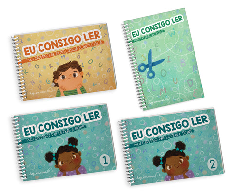 Programa de pré-alfabetização "Eu consigo ler"